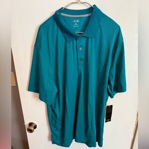 adidas Men's Teal Polo Shirt